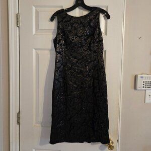 Tibi Metallic Brocade Dress Size 6 EUC